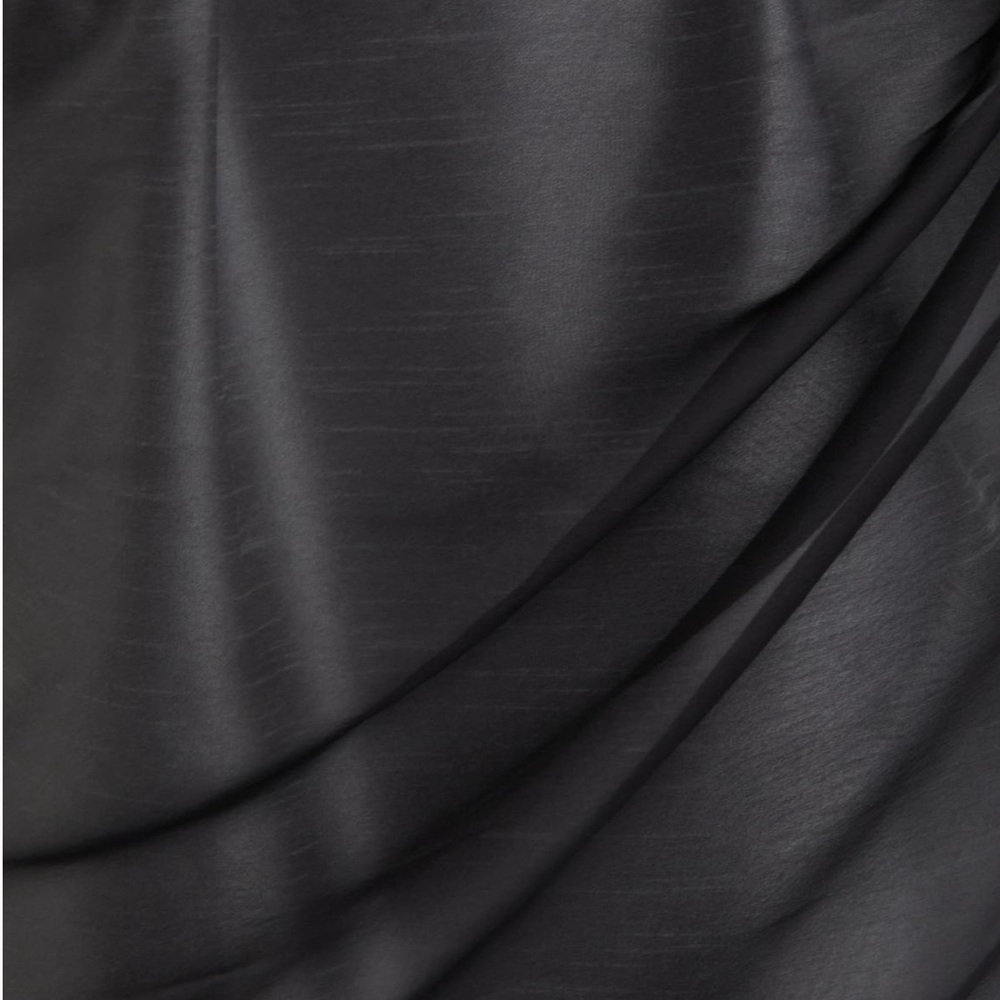 💯 Silk Huge Satin Border Chiffon Scarf , Brand New With Tags - Picture 12 of 12